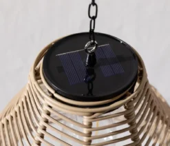 Dehner Solar-Hängelampe Mila, ca. Ø26/H22 cm