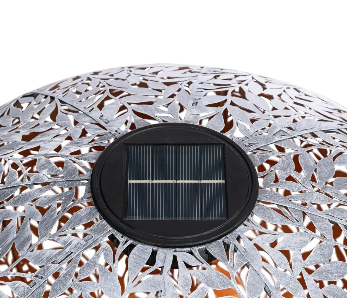 Dehner Solar-Kugelleuchte Lugano