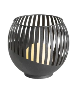 Dehner Solar-Lampe Mina, ca. Ø20/H19 cm