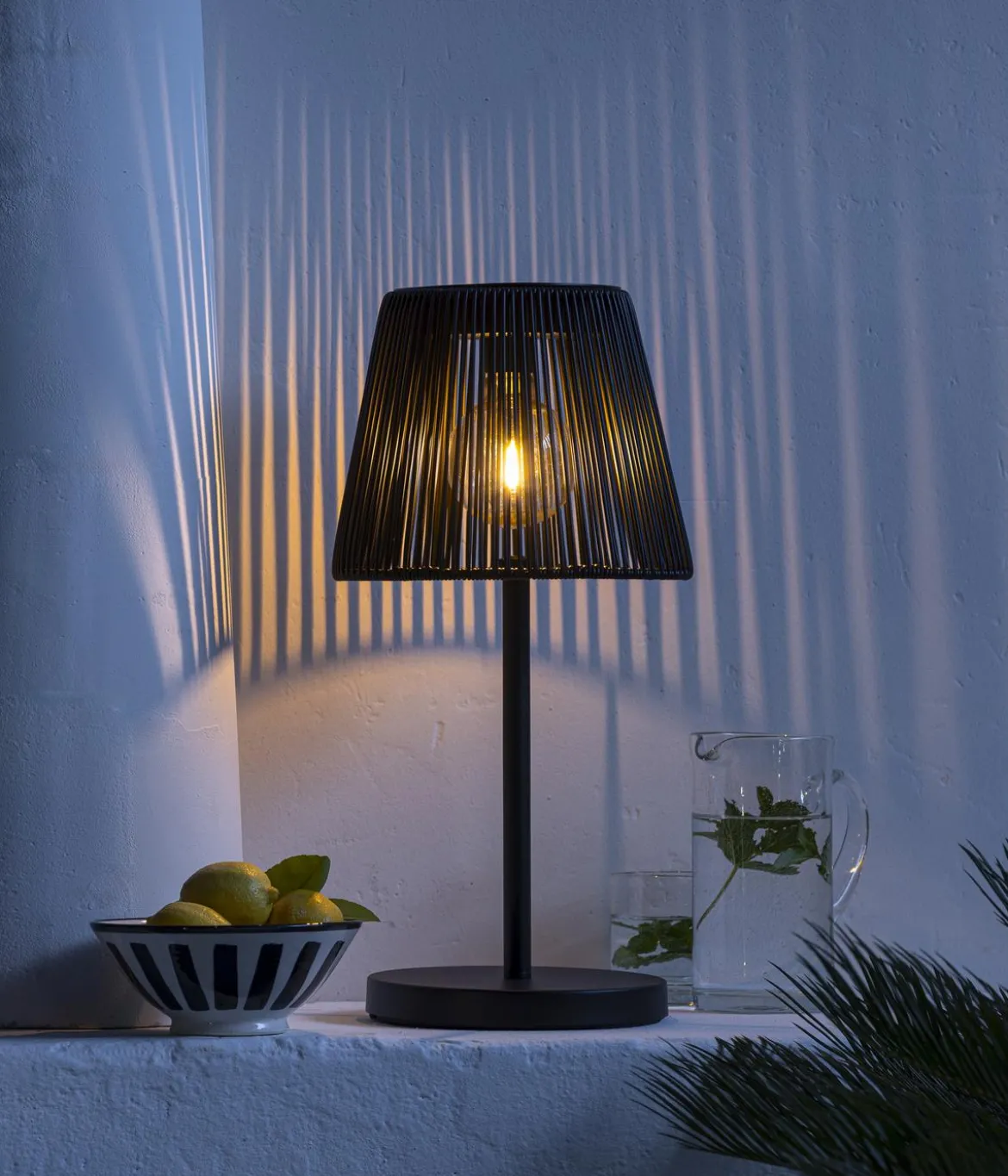 Dehner Solar-Lampe Sintro, ca. Ø25/H51 cm