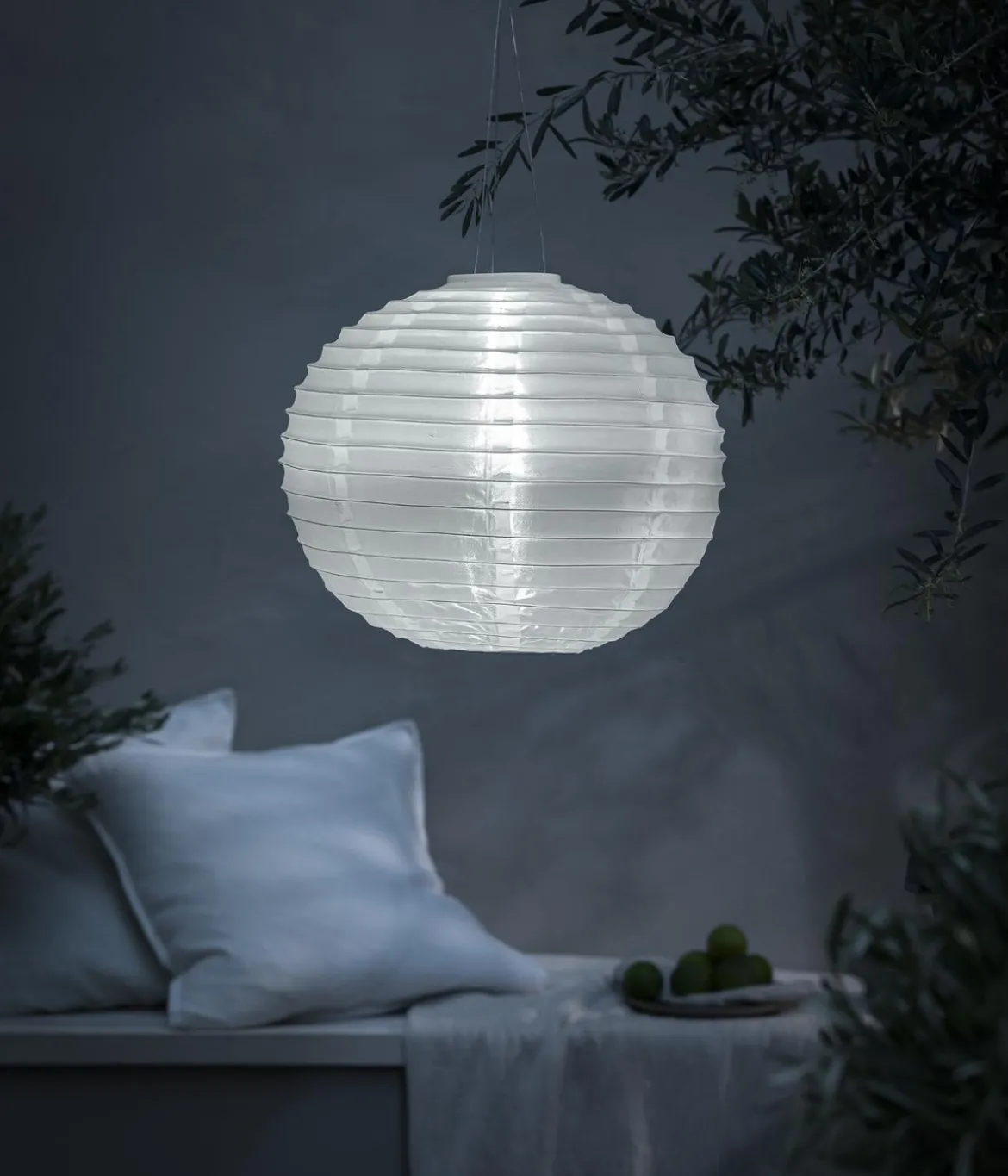 Dehner Solar-Lampion, ca. Ø 40/70 cm