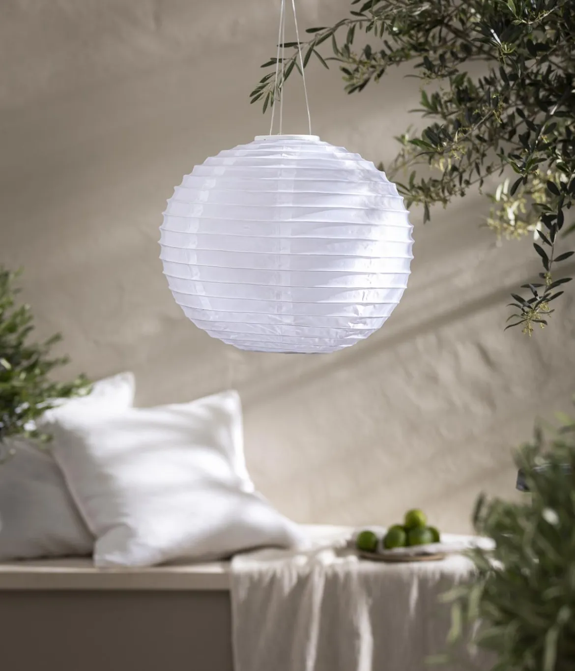 Dehner Solar-Lampion, ca. Ø 40/70 cm