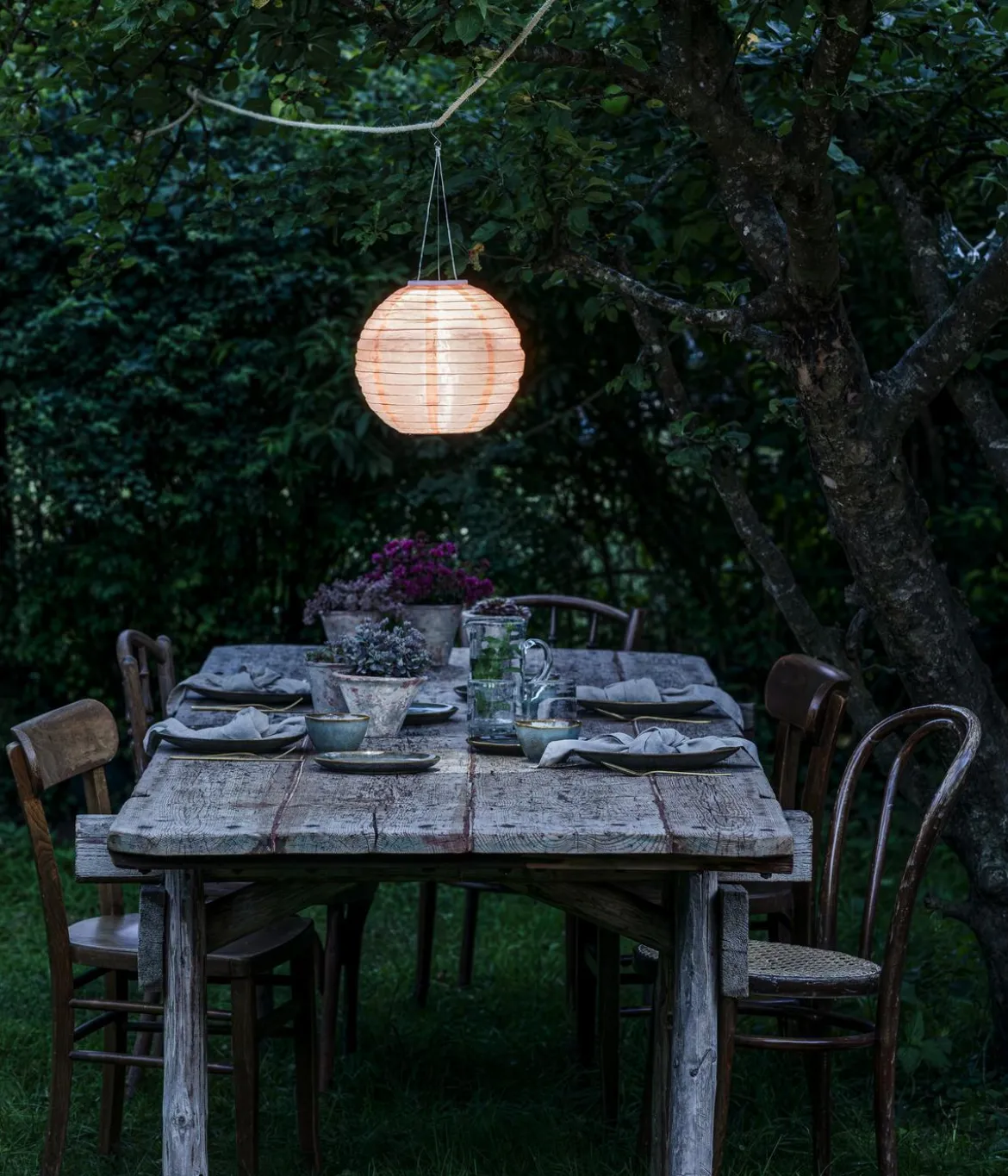 Dehner Solar-Lampion, ca. Ø28 cm