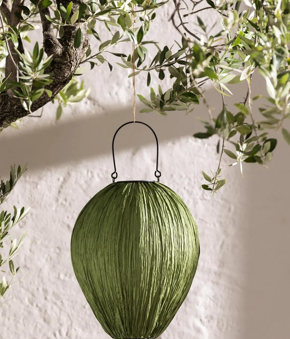 Dehner Solar-Laterne Kaja, ca. Ø27/H33 cm
