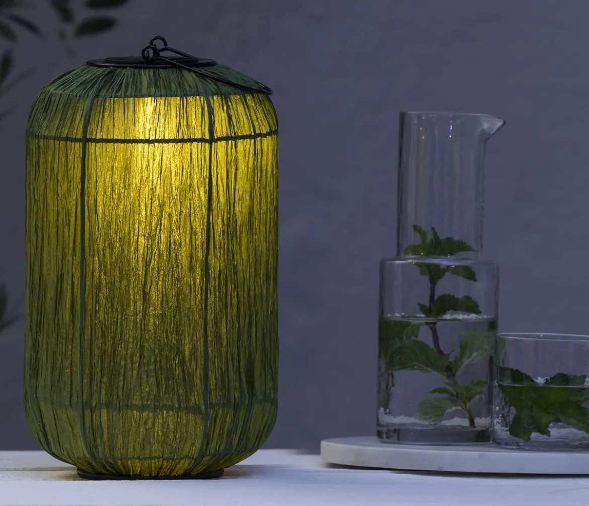 Dehner Solar-Laterne Kira, ca. Ø19/H31 cm