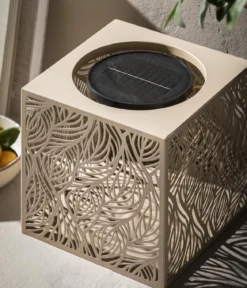 Dehner Solar-Laterne Olea, ca. B20/H20/T20 cm