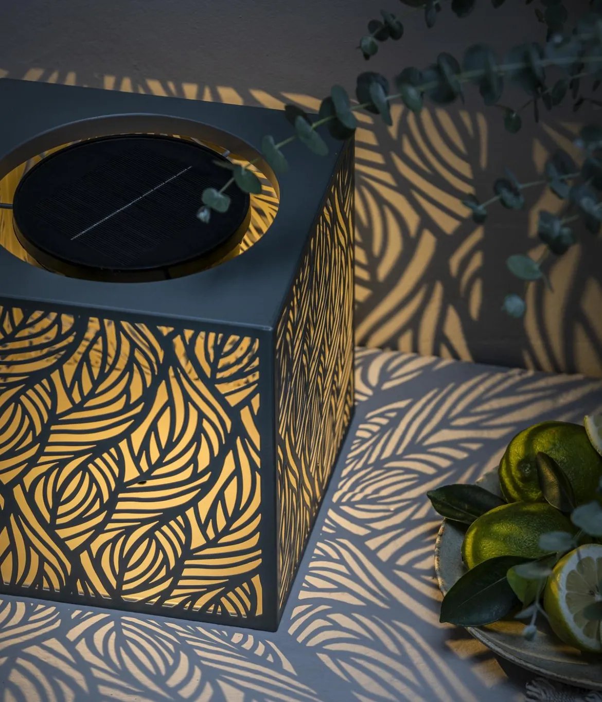 Dehner Solar-Laterne Olea, ca. B20/H20/T20 cm