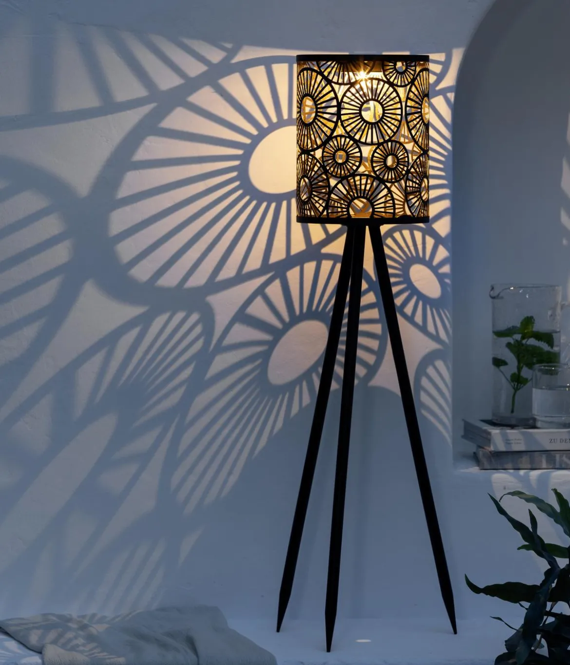 Dehner Solar-Laterne Rabat