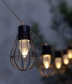 Dehner Solar-Lichterkette Retro