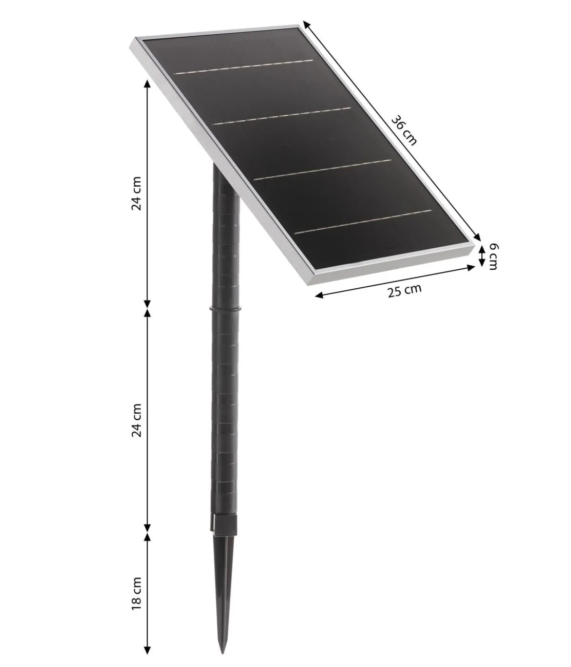 Dehner Solarpanel für Gartenbrunnen
