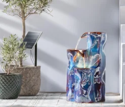 Dehner Solarpanel für Gartenbrunnen