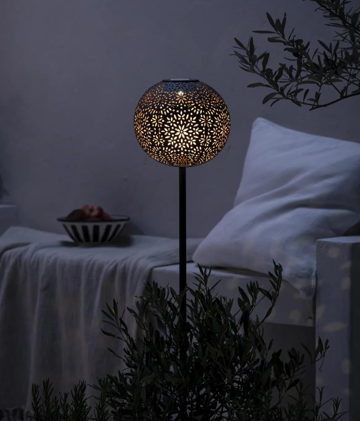 Dehner Solar-Stab Lemba, ca. Ø18/H88 cm