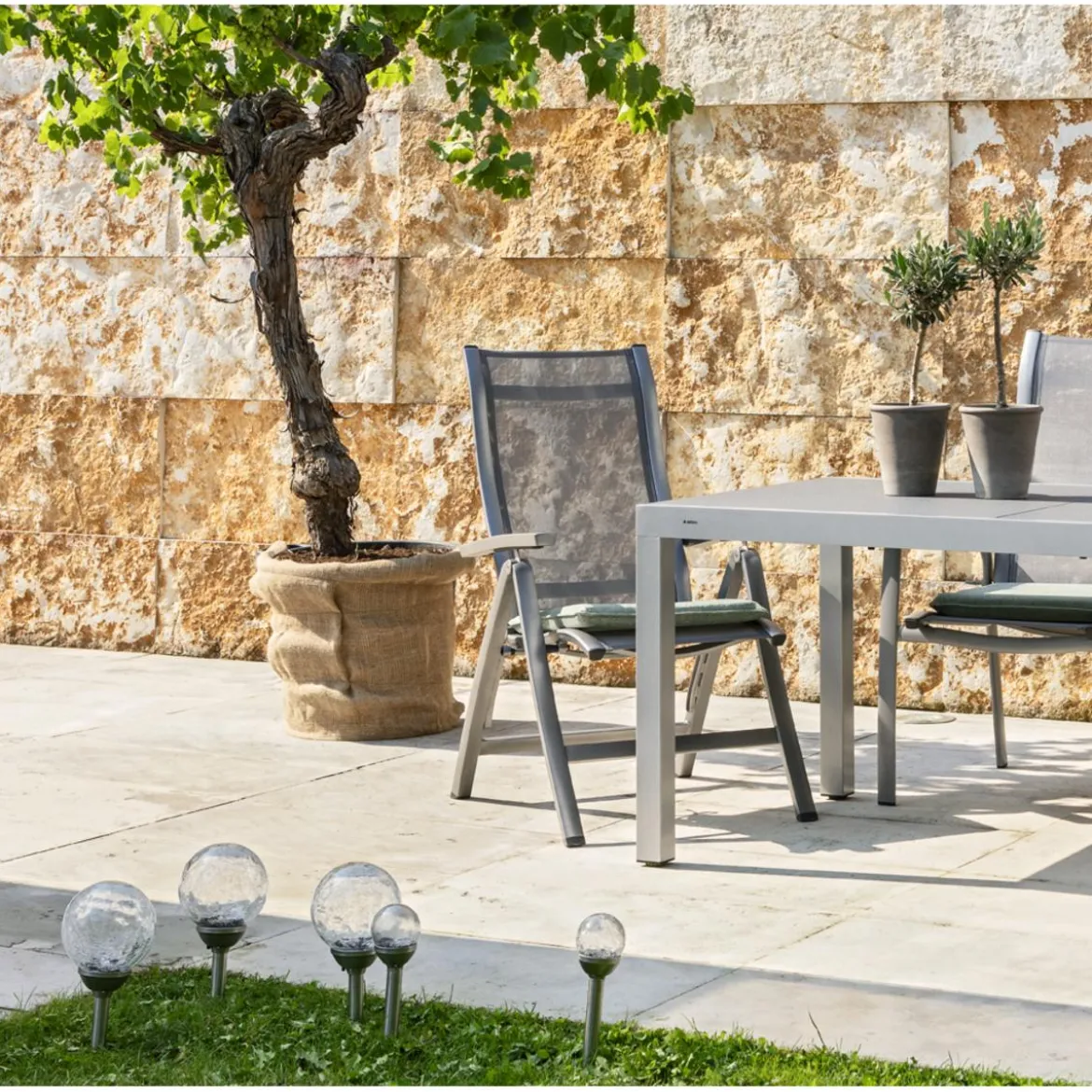Dehner Solar-Stecker Crackle