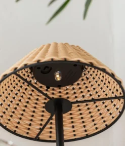 Dehner Solar-Tischleuchte Runa, ca. Ø20/H31 cm