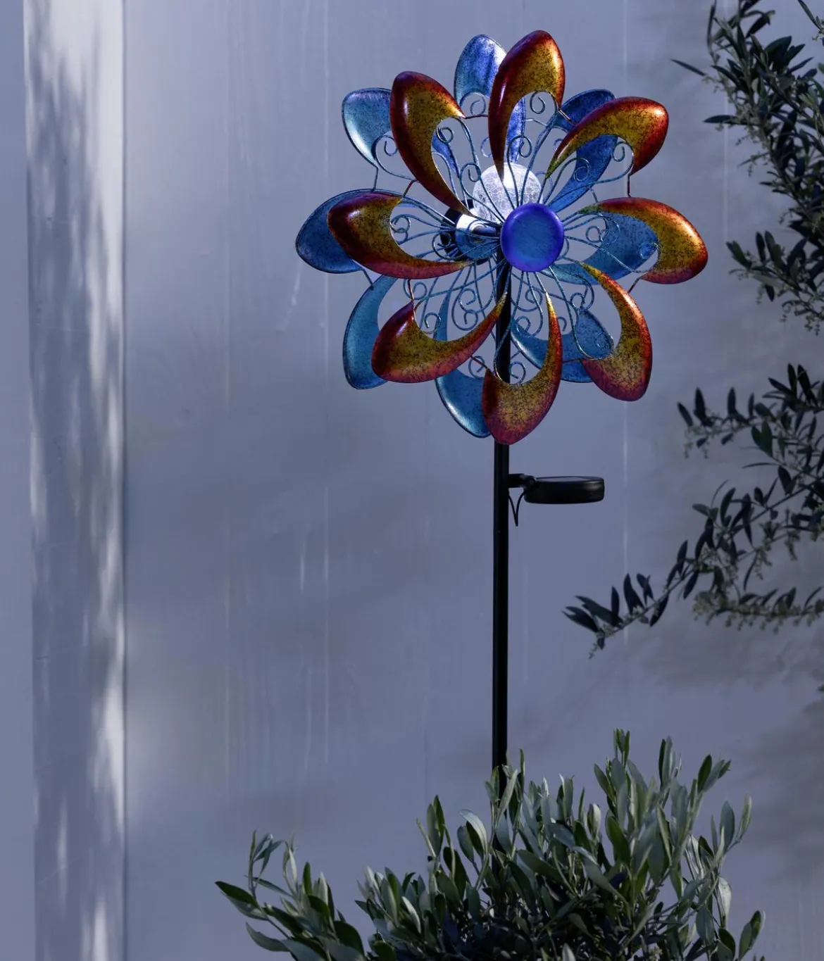 Dehner Solar-Windrad Molino, ca. Ø35/H128 cm