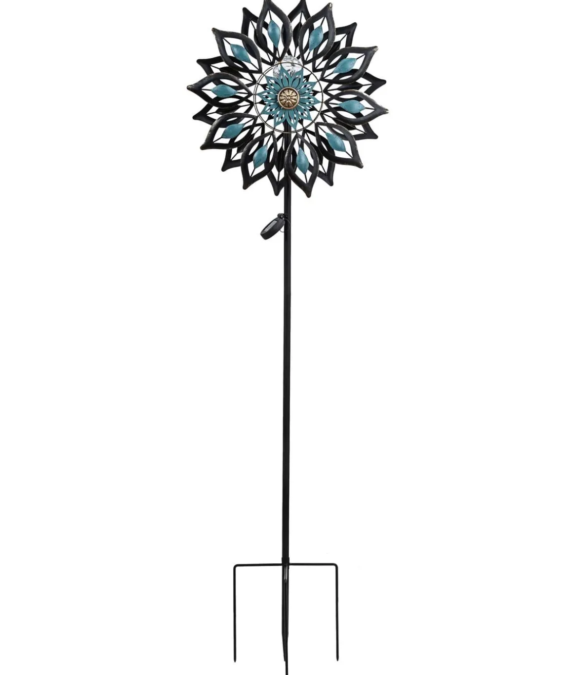 Dehner Solar-Windrad Viento, ca. B51/H177/T19 cm