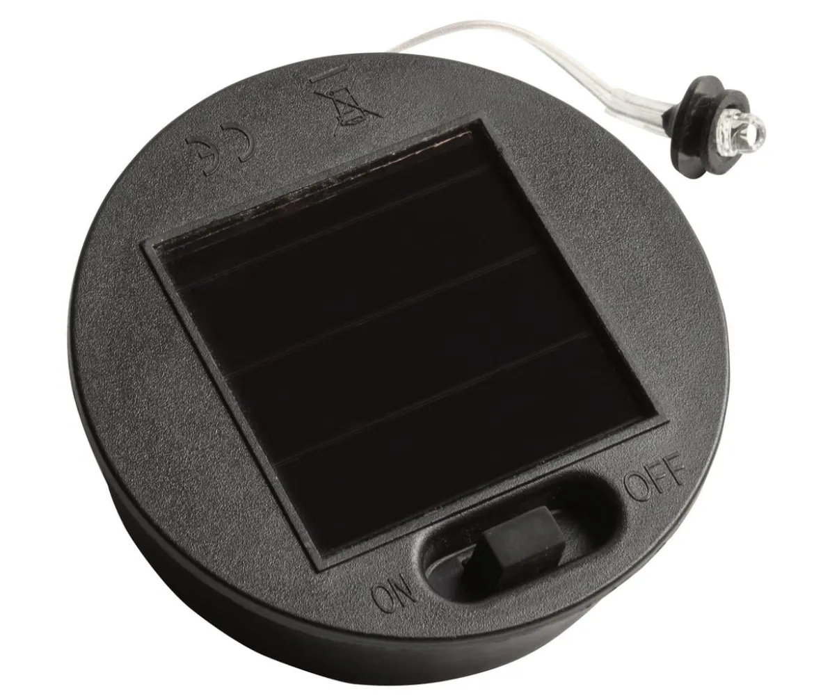 Dehner Solar-Windspiel Glace, ca. Ø15/H61 cm