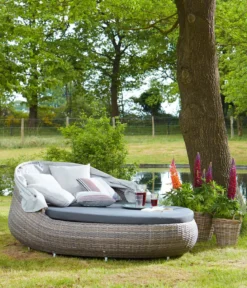 Dehner Sunlounger Florida, ca. B160/H160/T220 cm
