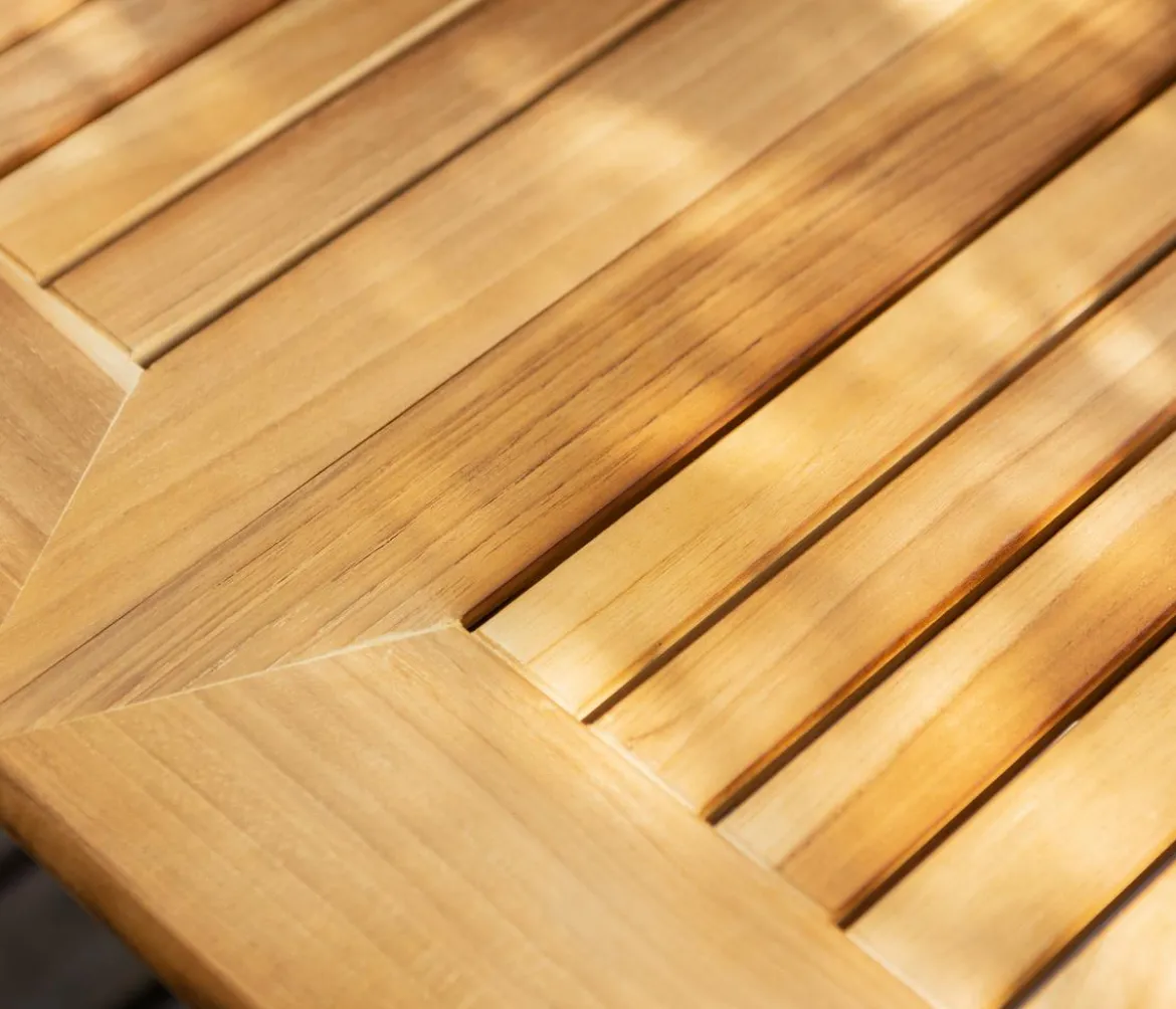 Dehner Teak-Ausziehtisch Colmar, ca. B152-210/H76/T89 cm