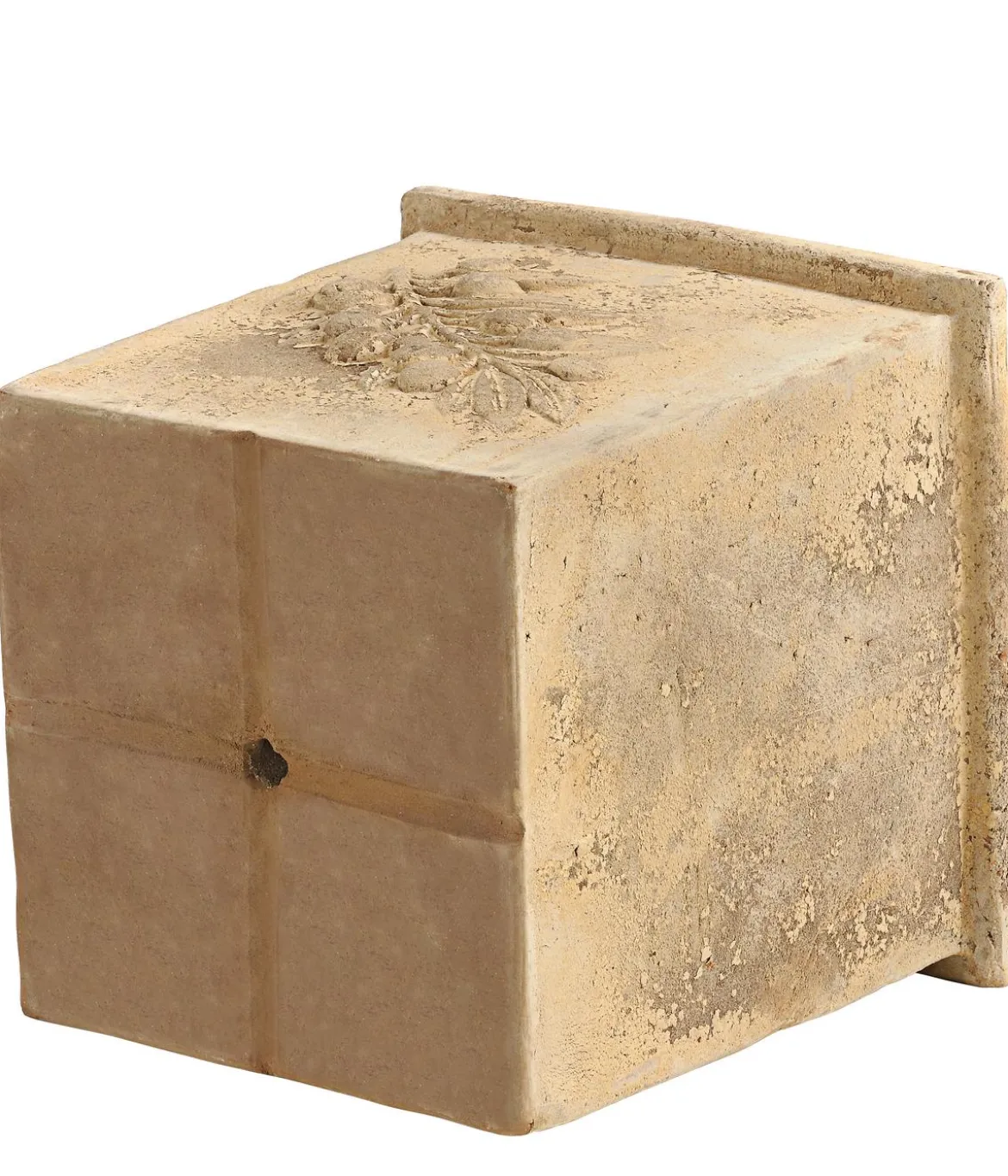 Dehner Terrakotta-Topf, quadratisch, terrakotta-antik