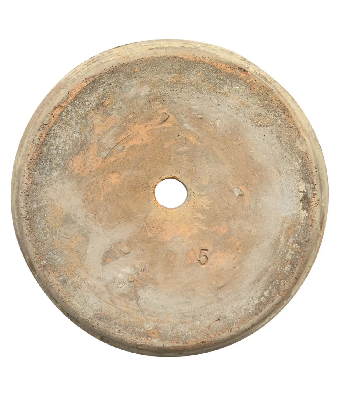 Dehner Terrakotta-Topf Turin, rund, antique-terra