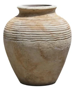 Dehner Terrakotta-Vase, rund, ca. Ø50/H58 cm