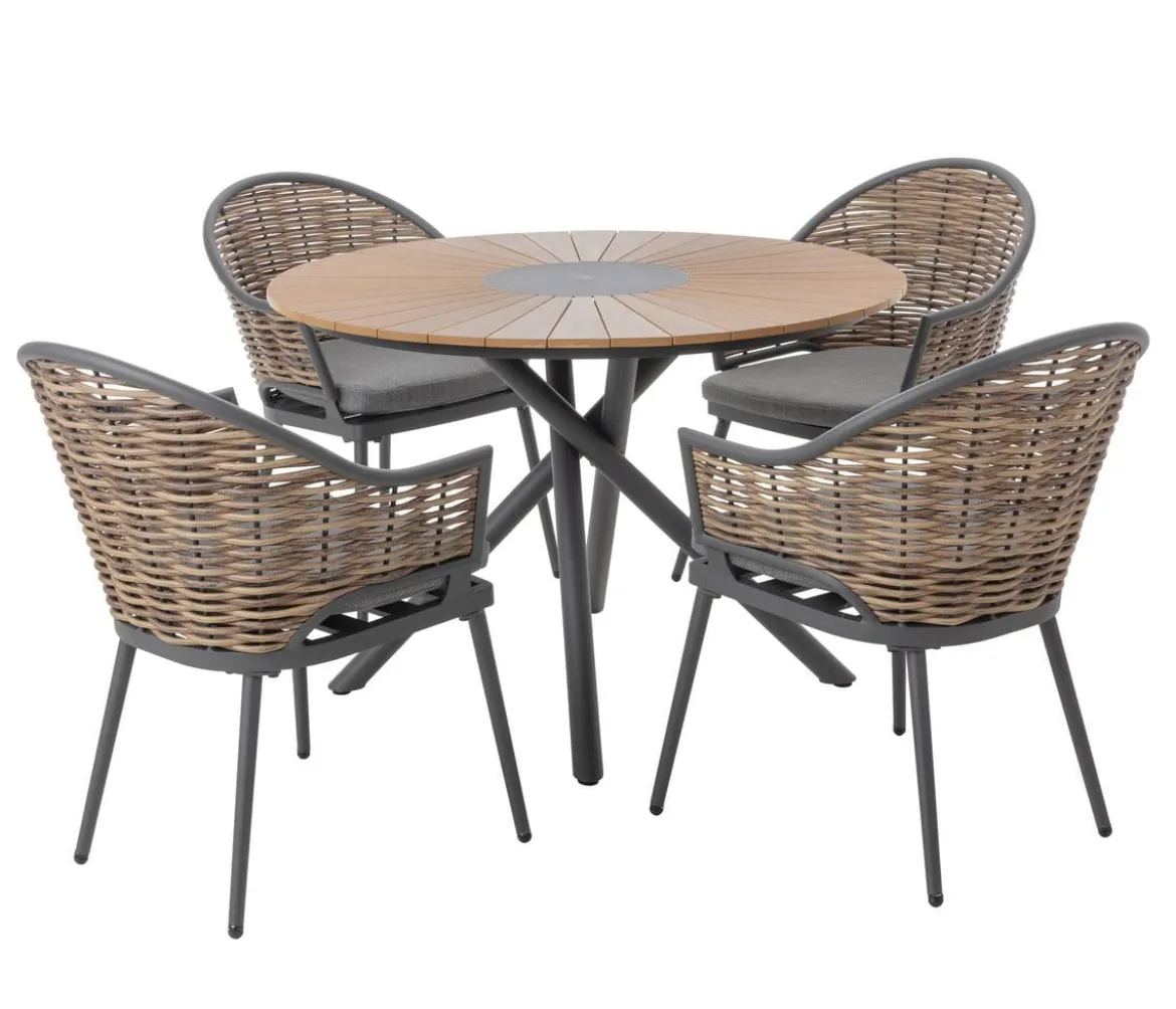 Dehner Tisch Barcelona, ca. Ø110/H76 cm