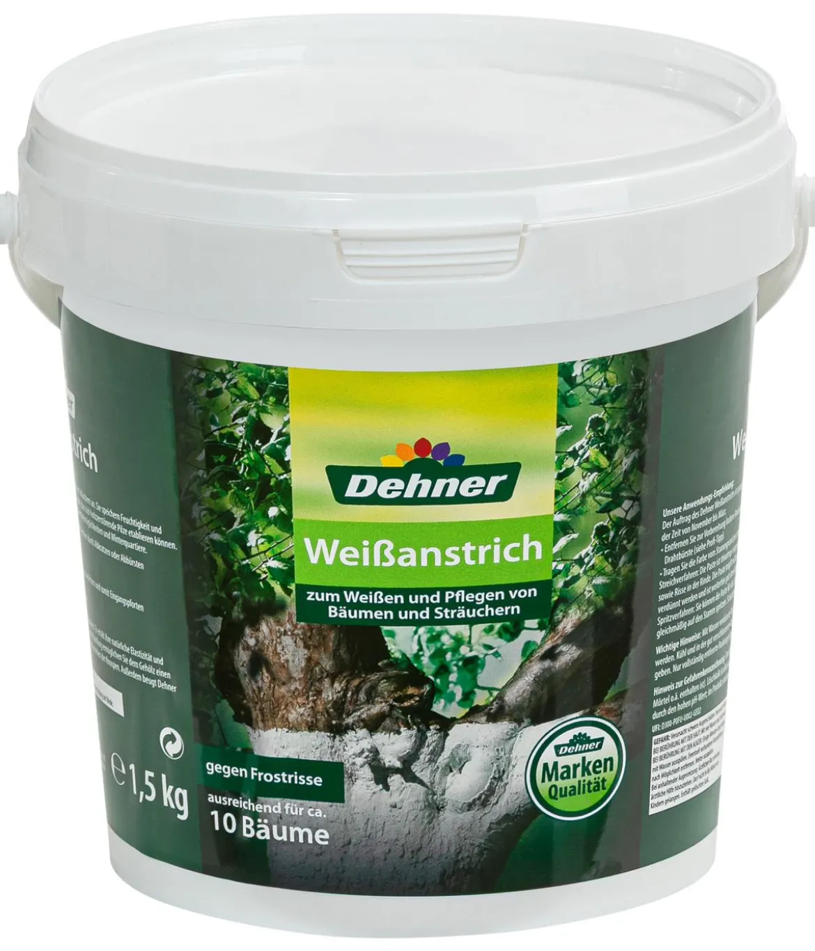 Dehner Weißanstrich, 1,5 kg