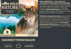 Dehner Wild Nature BARF-Ergänzungsfutter für Hunde Hagebuttenschalen
