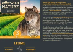 Dehner Wild Nature BARF-Ergänzungsfutter für Hunde Leinöl