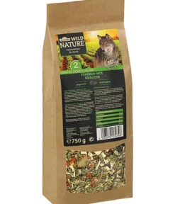 Dehner Wild Nature BARF-Ergänzungsfutter für Hunde Flocken-Mix Kräuter