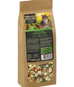 Dehner Wild Nature BARF-Ergänzungsfutter für Hunde Flocken-Mix Pastinake-Kürbis
