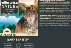 Dehner Wild Nature BARF-Ergänzungsfutter für Hunde Barf Sensitiv