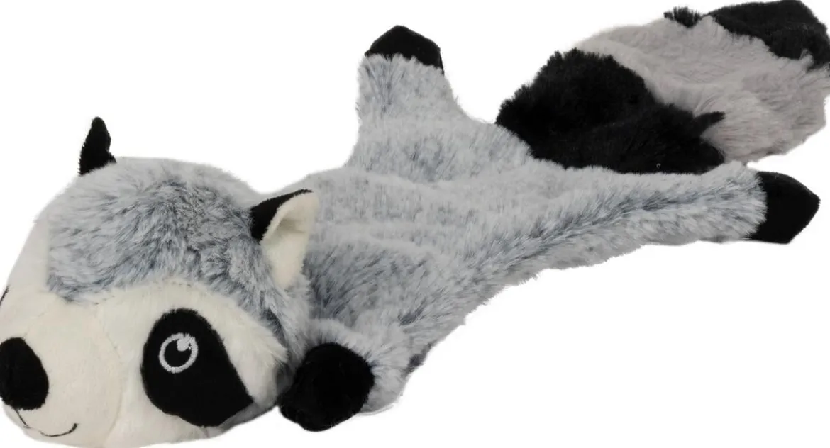 Dehner Wild Nature Hundespielzeug Flat Racoon