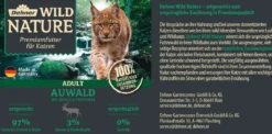Dehner Wild Nature Nassfutter für Katzen Probier-Set, 8 x 400 g