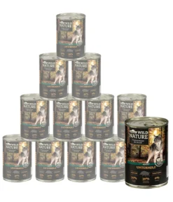 Dehner Wild Nature Nassfutter für Hunde Unterholz Adult, Wildschwein