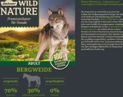 Dehner Wild Nature Nassfutter für Hunde Probier-Set, 6 x 400 g