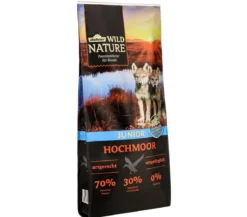Dehner Wild Nature Trockenfutter für Hunde Hochmoor Junior