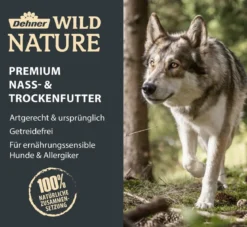 Dehner Wild Nature Trockenfutter für Hunde Hochmoor Senior