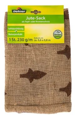 Dehner Winterschutz Jute-Sack mit Relief