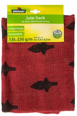 Dehner Winterschutz Jute-Sack mit Relief