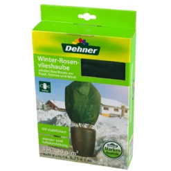 Dehner Winterschutz Rosen-Vlieshaube, 3 Stück, ca. B75/H100 cm