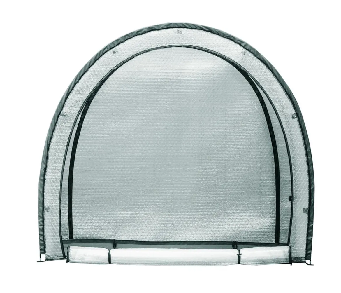 Dehner Winterschutzzelt Midgard, transparent, ca. B180/H172/T80 cm