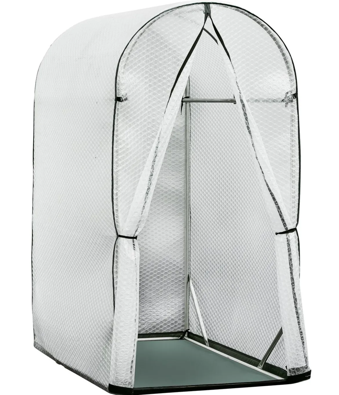Dehner Winterschutzzelt Vingolf, transparent, ca. B100/H200/T150 cm