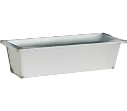 Dehner Zink-Kasten, silber, ca. B50/H13/T17 cm