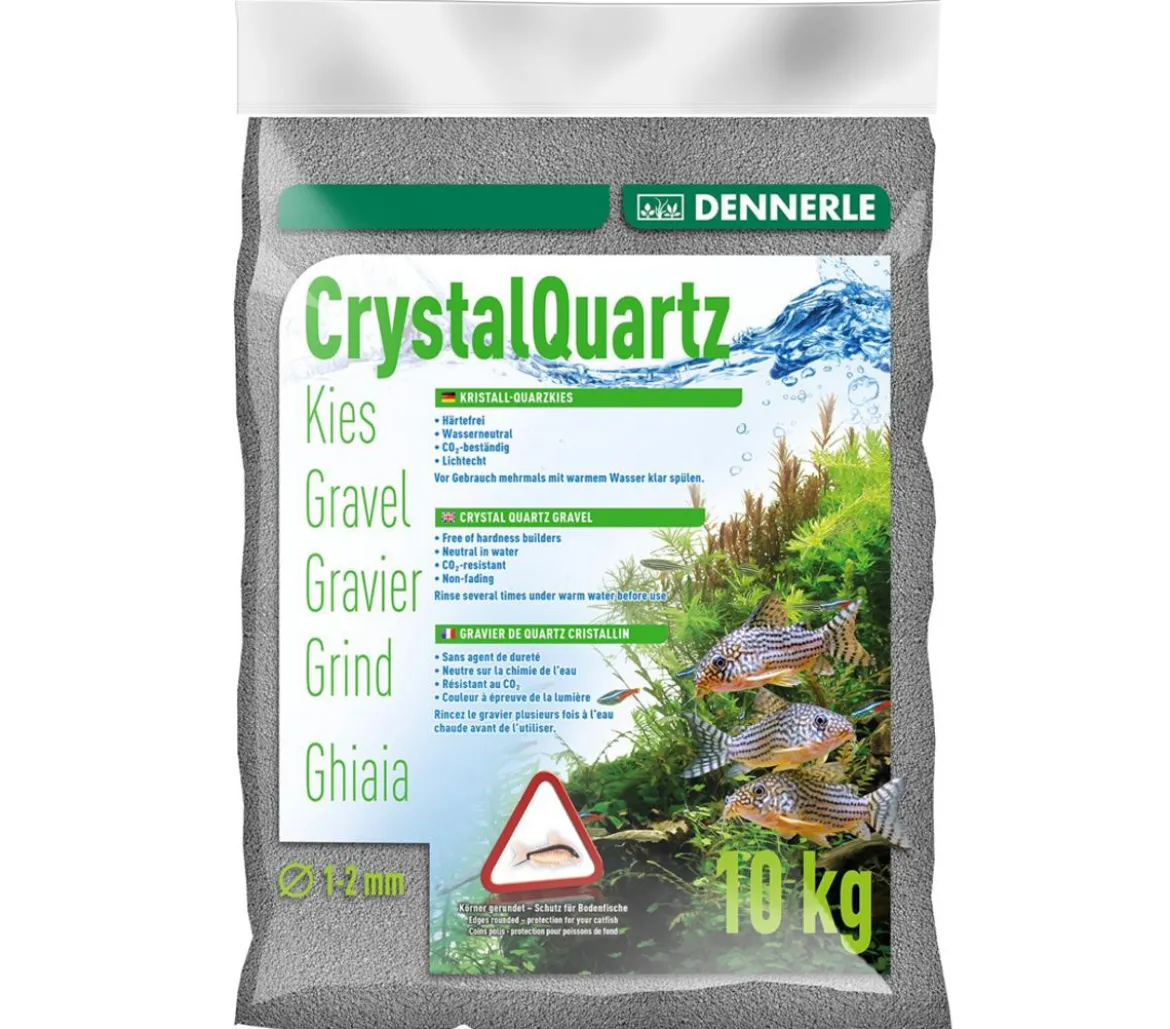 DENNERLE Kristall-Quarzkies, 10kg