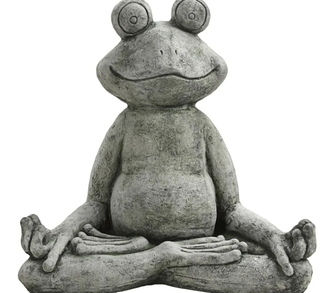 Denscho Stein-Frosch Joga, 30 x 53 x 50 cm