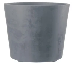 Deroma Kunststoff-Topf Millenium mit Wassereservoir, rund, ca. Ø59/H49,5 cm