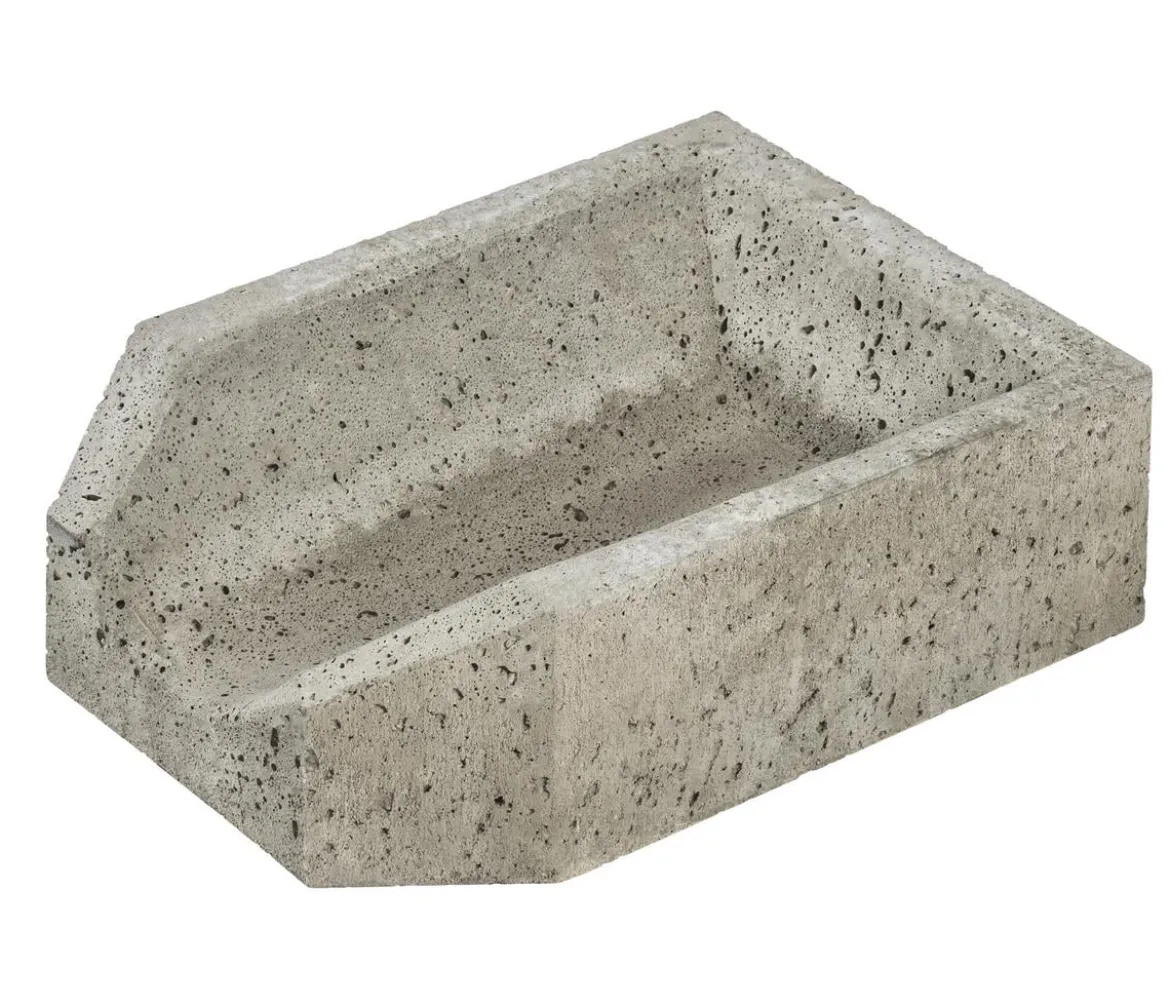 Diephaus Ablaufrinne Einlaufstück, ca. B30,5/H13,5/T40 cm