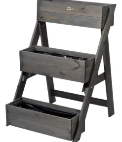dobar Holz-Pflanztreppe, ca. B70/H90/T60 cm